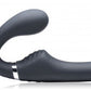 Strap U Mighty Rider 10x Vibrating Strapless Strap-on Black