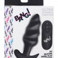 Remote-Controlled 21x Swirl Silicone Butt Plug