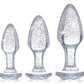 Colección de tapones anales Glitter Gem