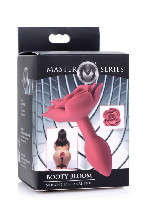 Rose Bloom Silicone Anal Plug