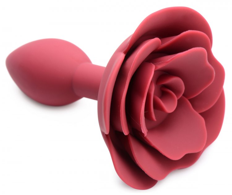 Rose Bloom Silicone Anal Plug