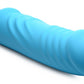 Bang! Xl Bullet & Ribbed Silicone Sleeve Blue