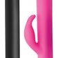 Fusion XL Bullet & Rabbit Silicone Sleeve Pink