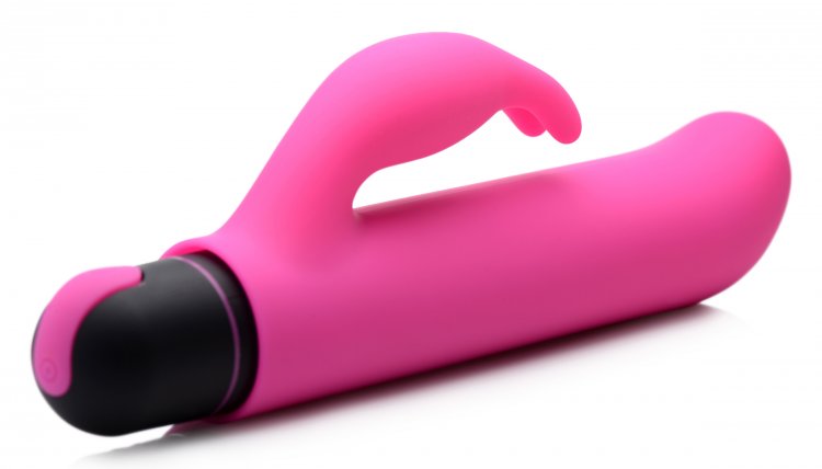 Fusion XL Bullet & Rabbit Silicone Sleeve Pink