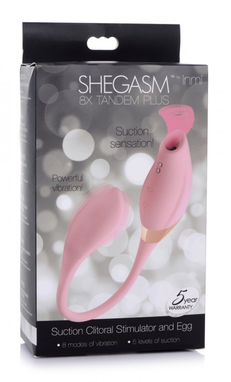 Inmi Shegasm 8x Tándem Plus Succión