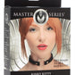 Master Series Kinky Kitty Ring Gargantilla delgada negra
