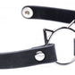 Master Series Kinky Kitty Ring Gargantilla delgada negra