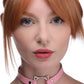 Master Series Kinky Kitty Ring Gargantilla delgada rosa