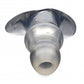 Master Series Clear View Hollow Anal Plug Xl