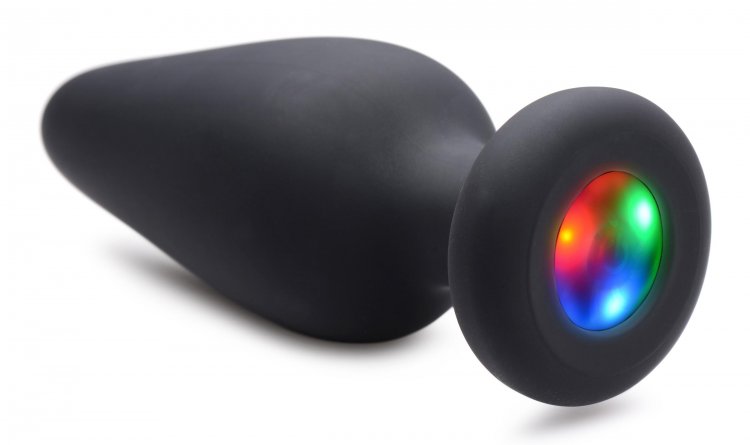 Plug anal grande iluminado de silicona Illumina