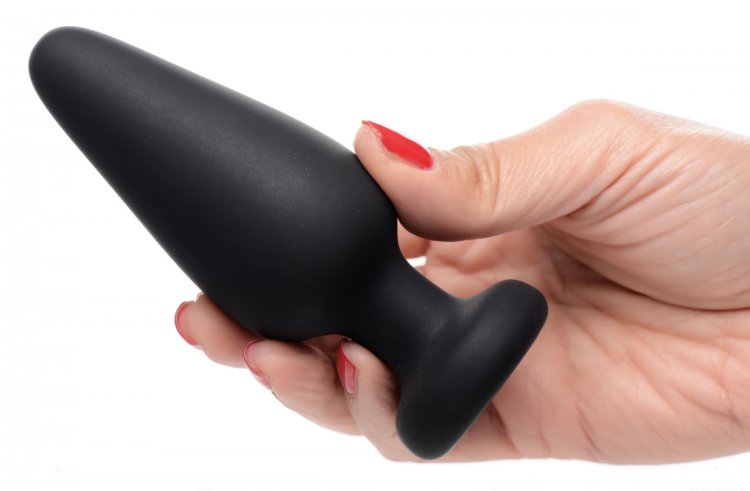 Plug anal grande iluminado de silicona Illumina