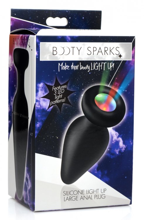 Plug anal grande iluminado de silicona Illumina