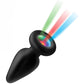 Plug anal mediano iluminado de silicona Illumina