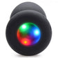 Plug anal mediano iluminado de silicona Illumina