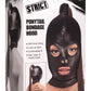 Capucha de bondage de cola de caballo estricta