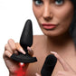 Laser Fuck Me Small Anal Plug con control remoto de Booty Sparks