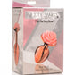 Rose Gold Rose Small Anal Plug