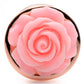 Rose Gold Rose Small Anal Plug