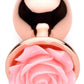 Rose Gold Rose Small Anal Plug