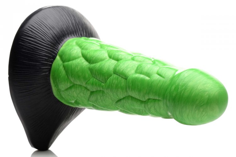 Criatura Pollas Reptil Radioactivo Consolador Grueso Y Escamoso