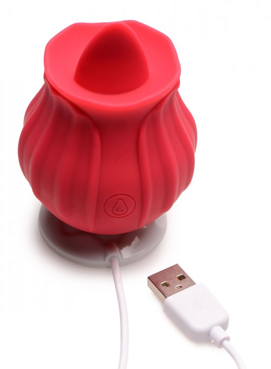 Violet Temptation 10x Licking Stimulator Red