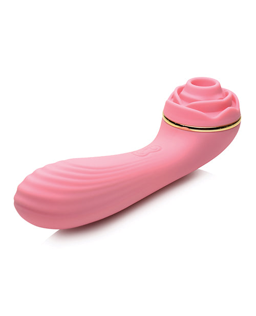 Passionate Petals Suction Rose Vibrator Pink