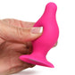AquaGlow Tapered Anal Plug Pink Small