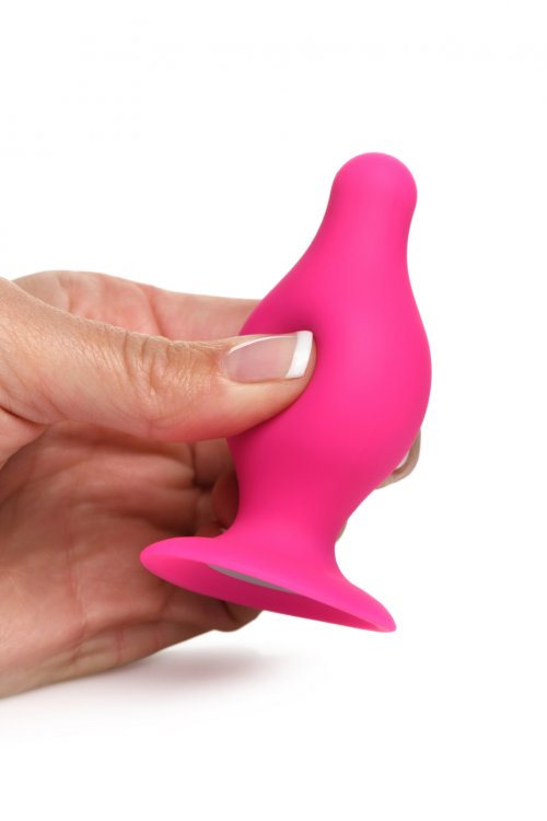 Plug Anal Cónico AquaGlow Rosa Pequeño