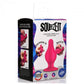 AquaGlow Tapered Anal Plug Pink Small
