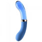 Prisms Vibra-glass 10x Bleu Dual Ended Glass G Spot Vibe