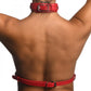Arnés Pecho Femenino Estricto M/l Rojo