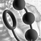 Tom Of Finland Anillo De Silicona Para El Pene Con 3 Bolas Contrapesadas