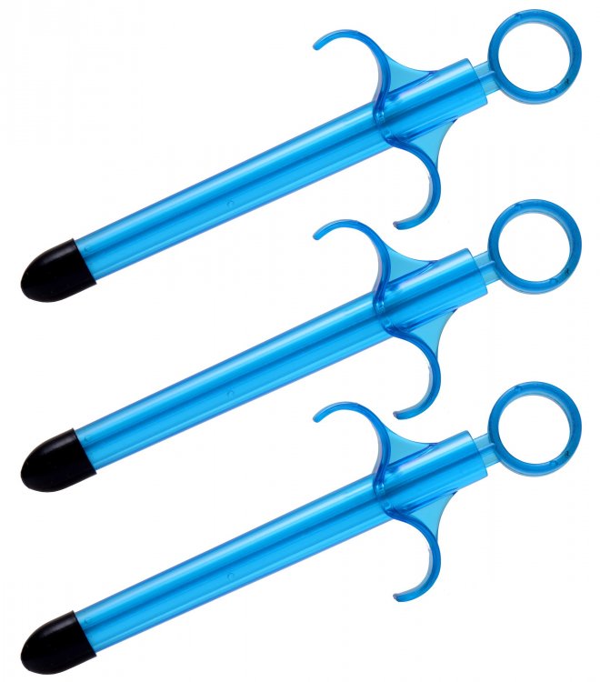 Juego de 3 lanzadores de lubricante Trinity Vibes azul
