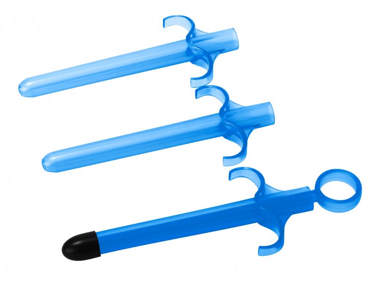 Juego de 3 lanzadores de lubricante Trinity Vibes azul